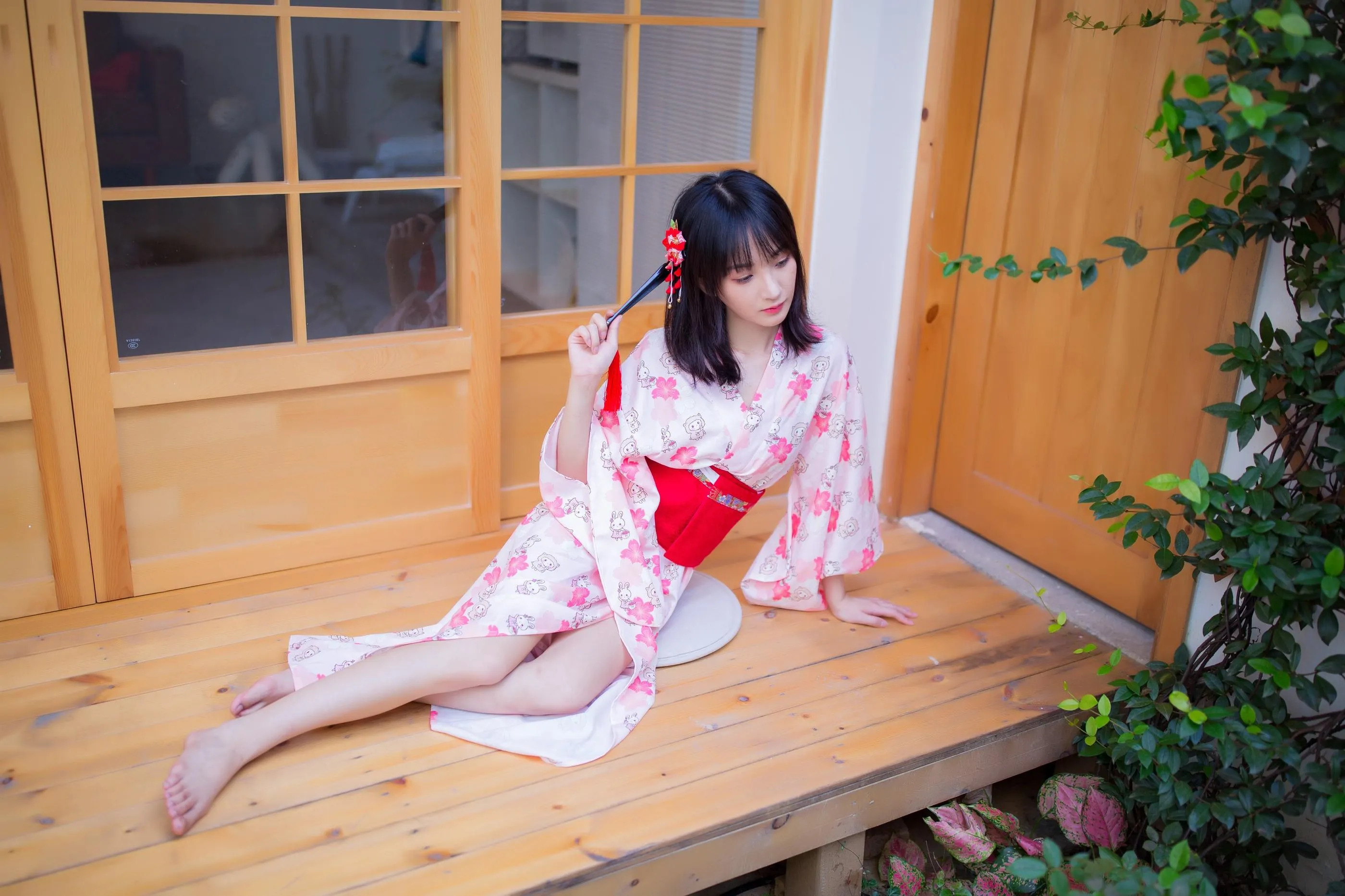 [YITUYU艺图语]2022.01.21 和风少女 虾虾 [49P]插图2
